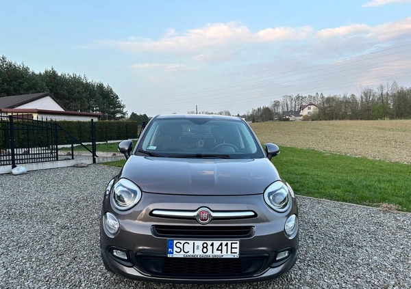 Fiat 500X cena 48500 przebieg: 123200, rok produkcji 2016 z Zielonka małe 191